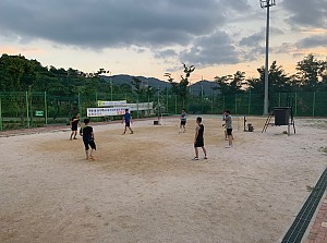 직장인야간운동교실 (족구) 점검