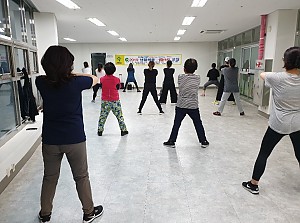 생활체육교실운영(줌바) 종강